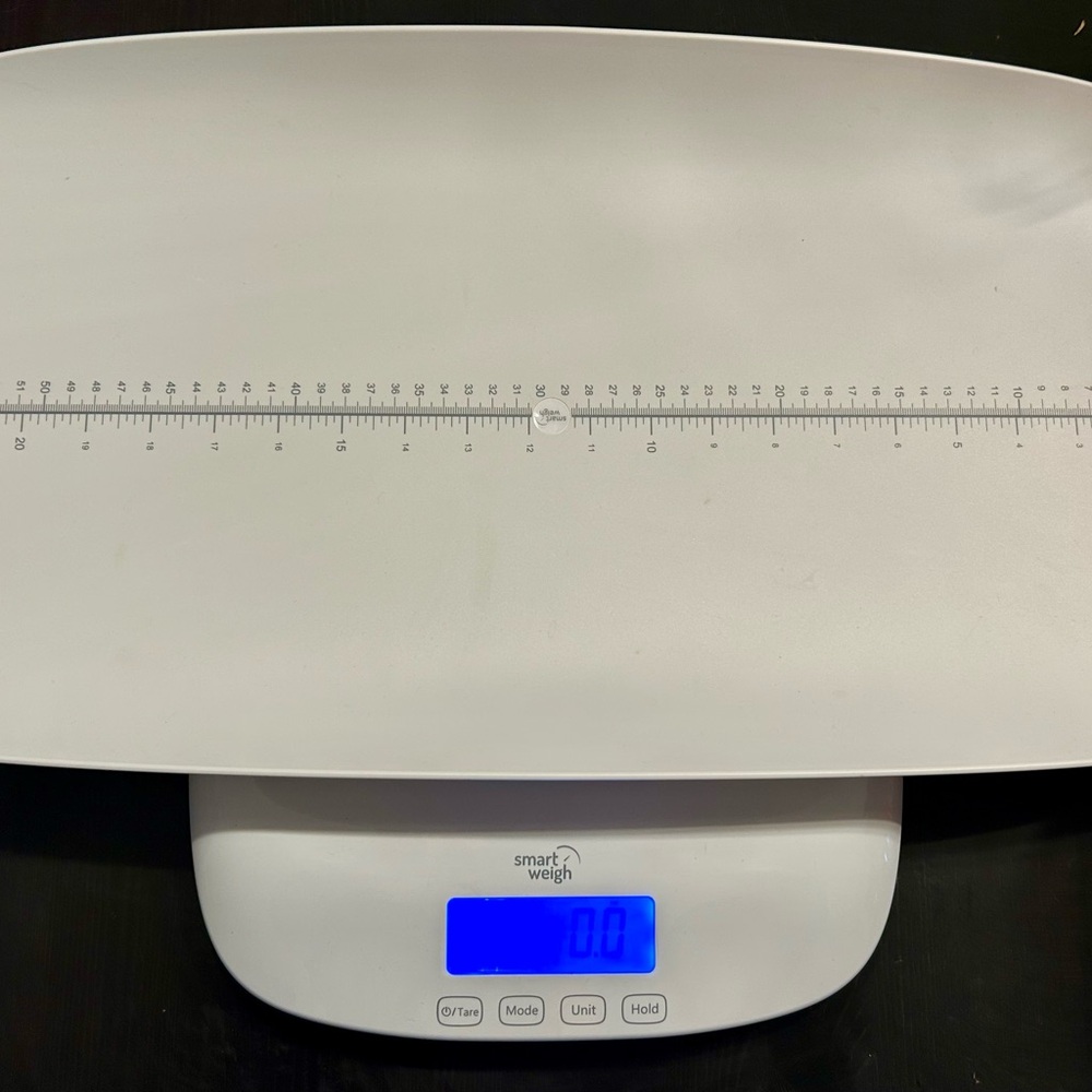 Baby thru toddler and adult scale up to 220lbs